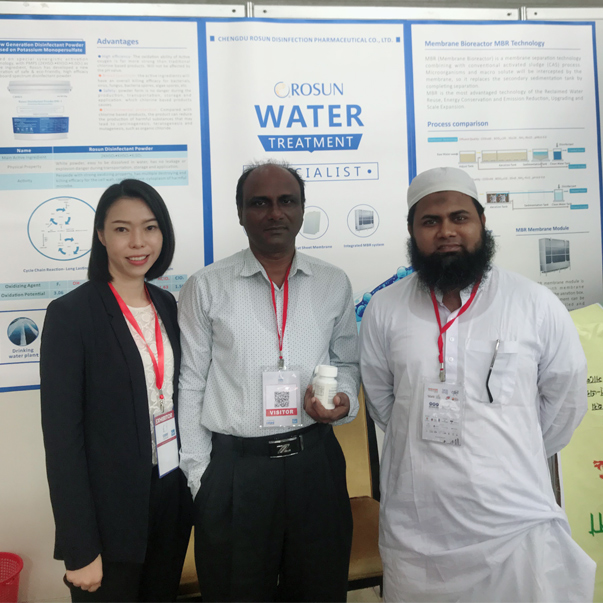 Rosun besuchte bangladische Energie- und Wasseraufbereitungs-Ausstellung 2018