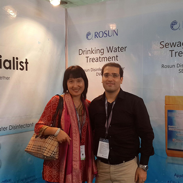 Rosun besuchte watertech india 2014